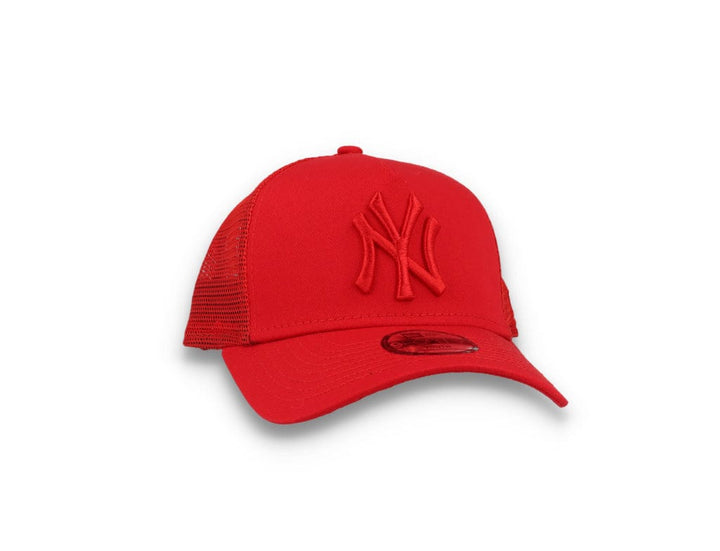 Kids Tonal Mesh Trucker New York Yankees  Scarlet/Scarlet - LOKK