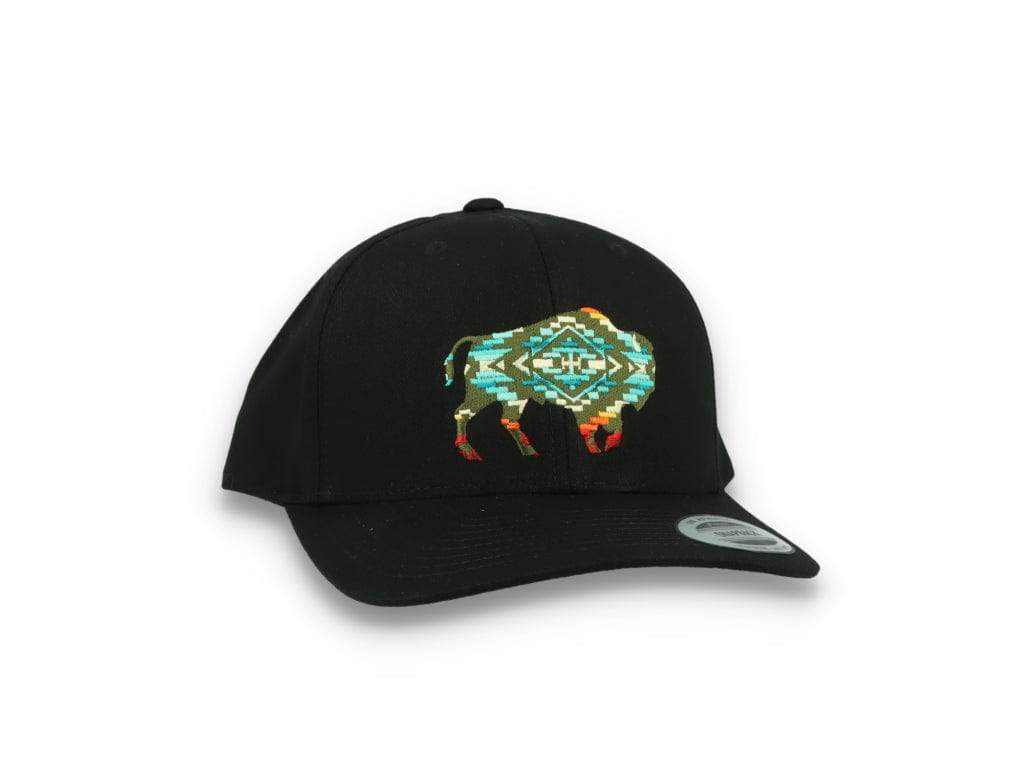 Pendleton Buffalo Embroidered Cap Black - LOKK
