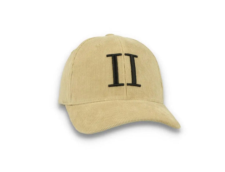 Encore Corduroy Baseball Cap Dark Sand/Black - LOKK