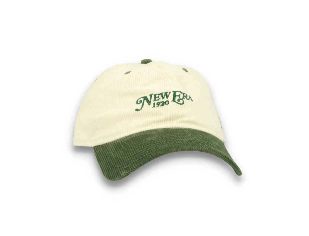 9TWENTY Ne Contrast Cord New Era White/Green - LOKK