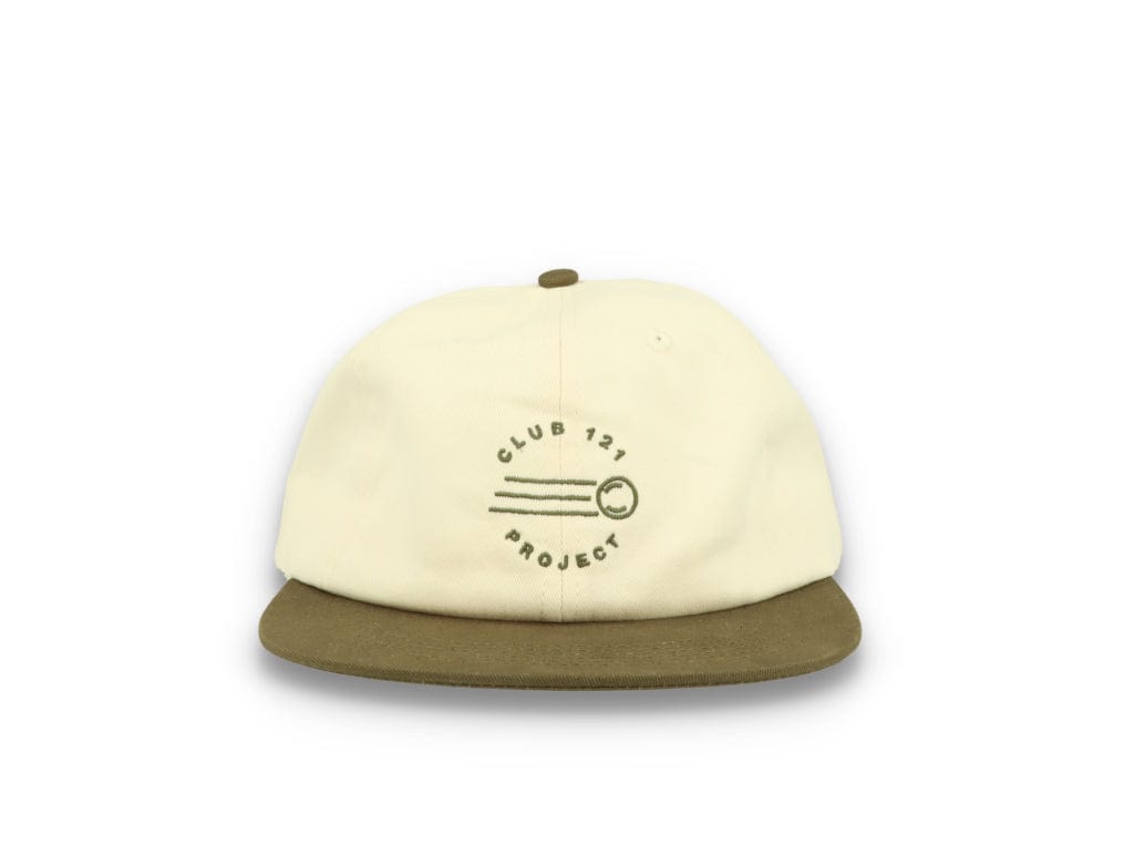 121 Mid Pro Hat Off White/Olive - LOKK