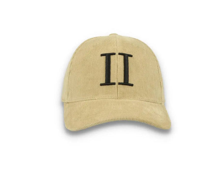Encore Corduroy Baseball Cap Dark Sand/Black - LOKK