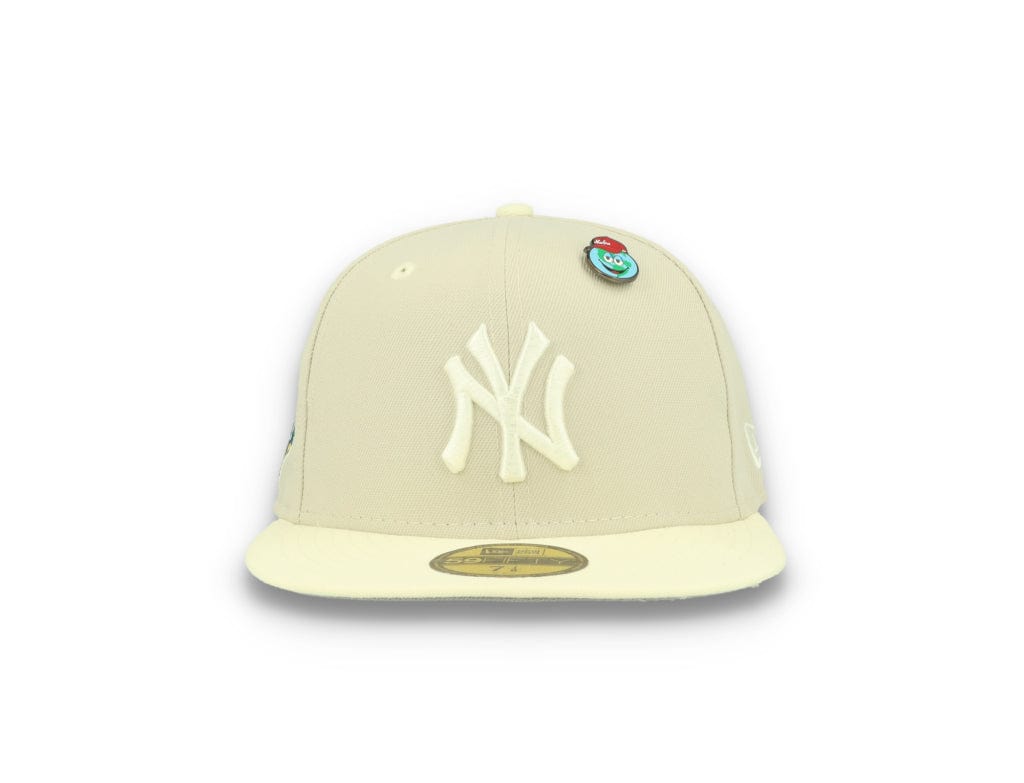 59FIFTY MLB WS Pin New York Yankees Beige - LOKK