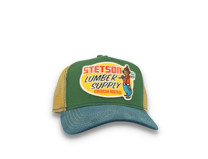 Trucker Cap Lumber Supply Denim/Green