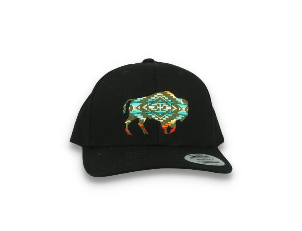 Pendleton Buffalo Embroidered Cap Black - LOKK