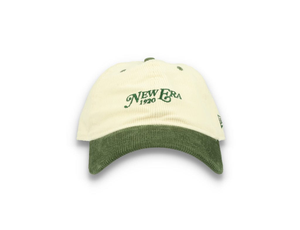 9TWENTY Ne Contrast Cord New Era White/Green - LOKK