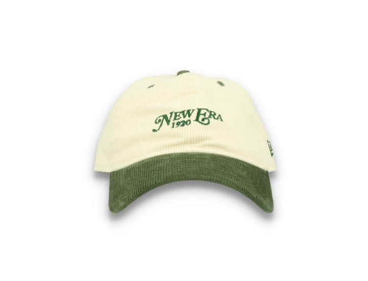 9TWENTY Ne Contrast Cord New Era White/Green - LOKK