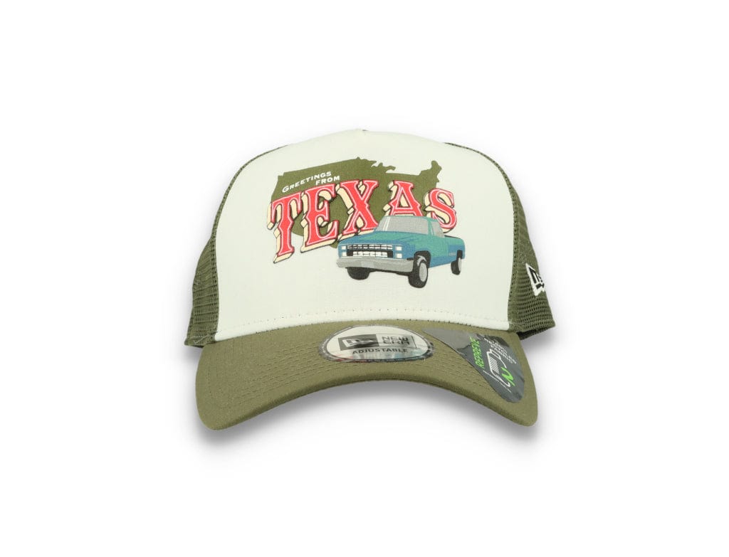 Trucker Cap Us State Wordmark Trucker New  New Olive - LOKK