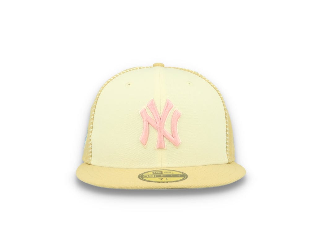 59FIFTY NY Yankees Seam Stitch Chalk White - LOKK