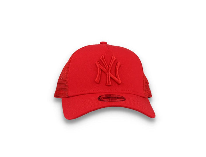 Kids Tonal Mesh Trucker New York Yankees  Scarlet/Scarlet - LOKK