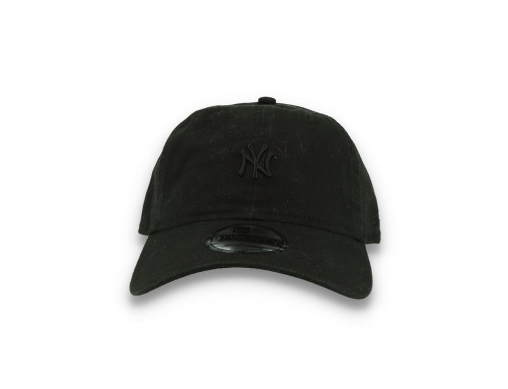 9TWENTY Mini Logo New York Yankees Black/Black - LOKK