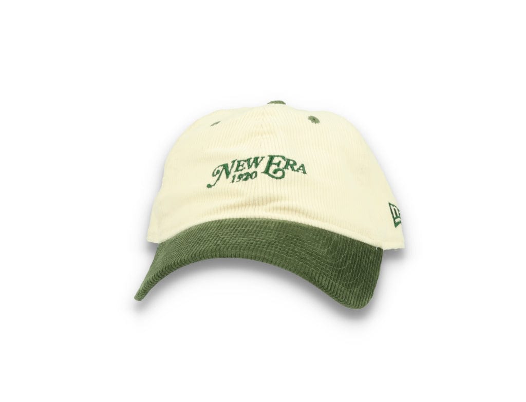 9TWENTY Ne Contrast Cord New Era White/Green - LOKK