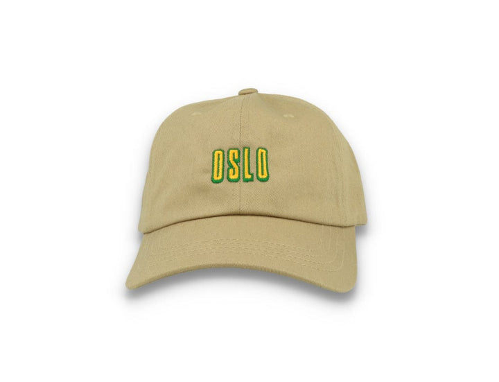 OSLO Dad Cap Khaki/Green/Yellow - LOKK