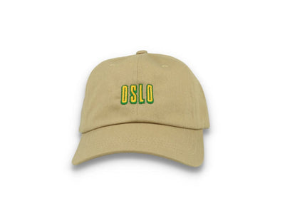 OSLO Dad Cap Khaki/Green/Yellow