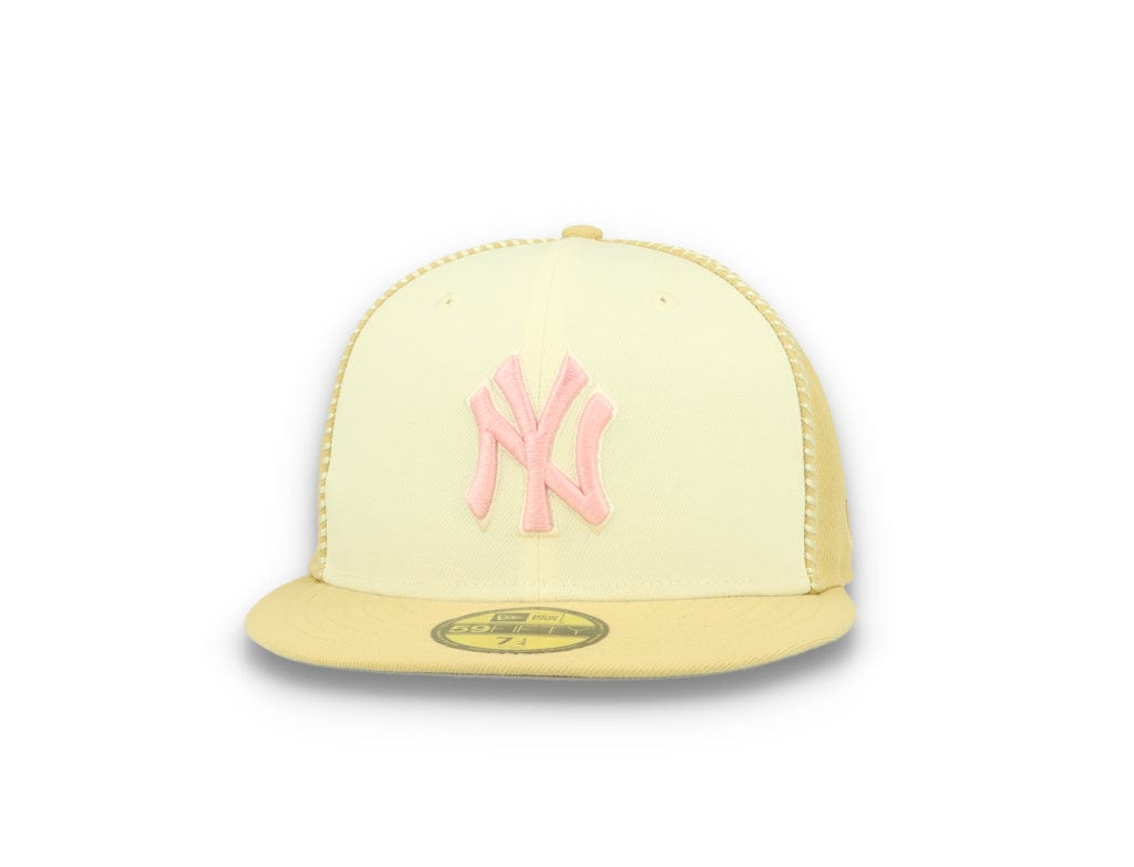 59FIFTY NY Yankees Seam Stitch Chalk White - LOKK