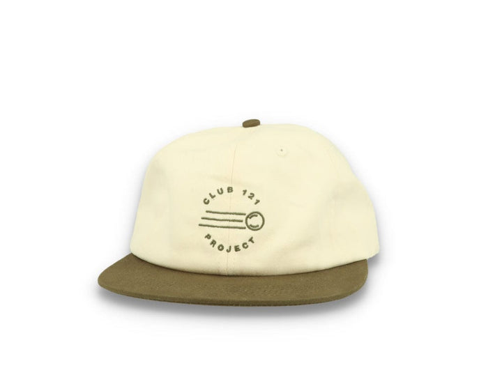 121 Mid Pro Hat Off White/Olive - LOKK