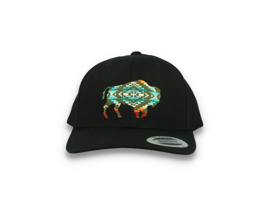 Pendleton Buffalo Embroidered Cap Black - LOKK