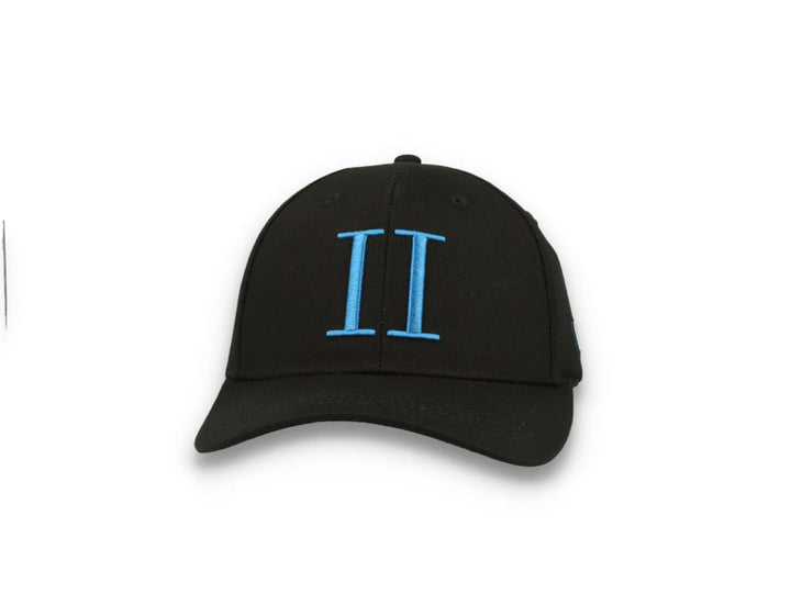 Encore Organic Baseball Cap Black/Washed Denim Blue - LOKK