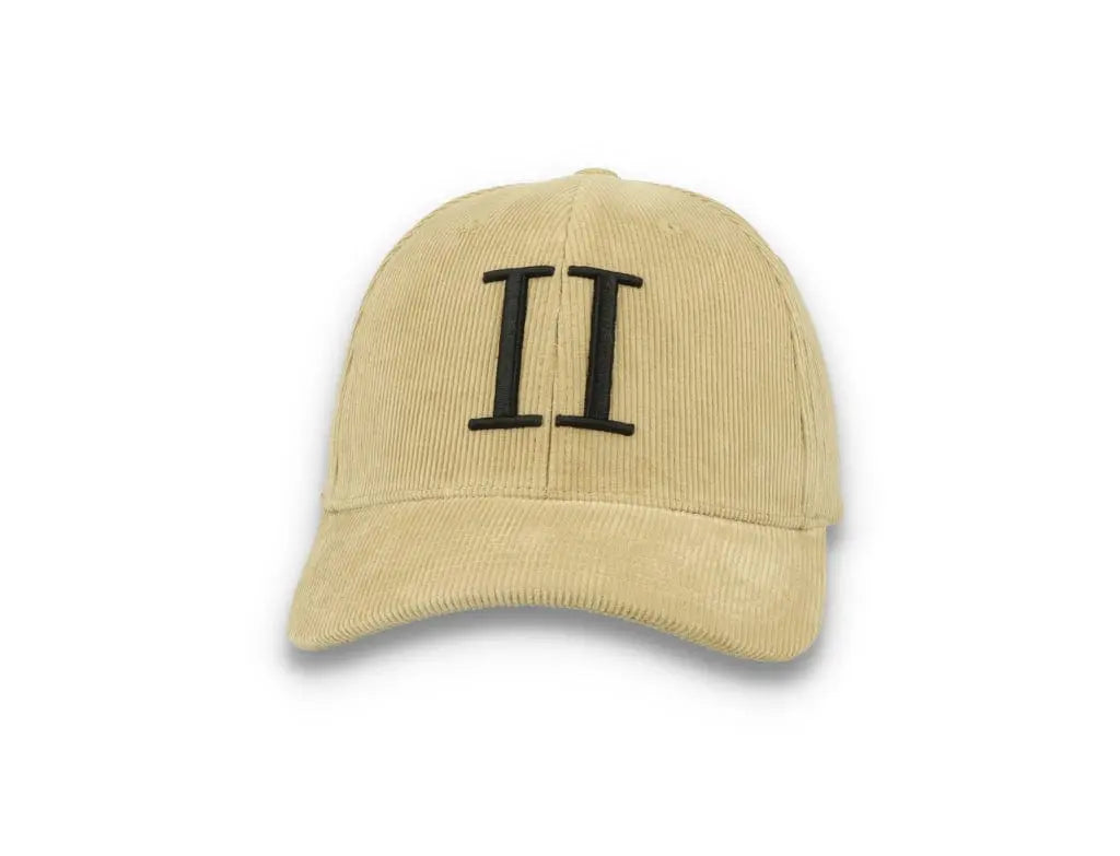 Encore Corduroy Baseball Cap Dark Sand/Black - LOKK