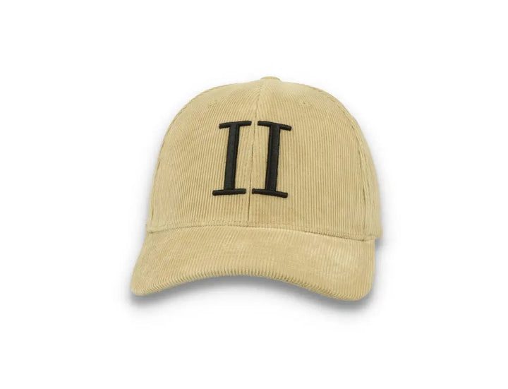 Encore Corduroy Baseball Cap Dark Sand/Black - LOKK