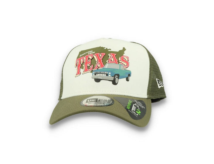 Trucker Cap Us State Wordmark Trucker New  New Olive - LOKK