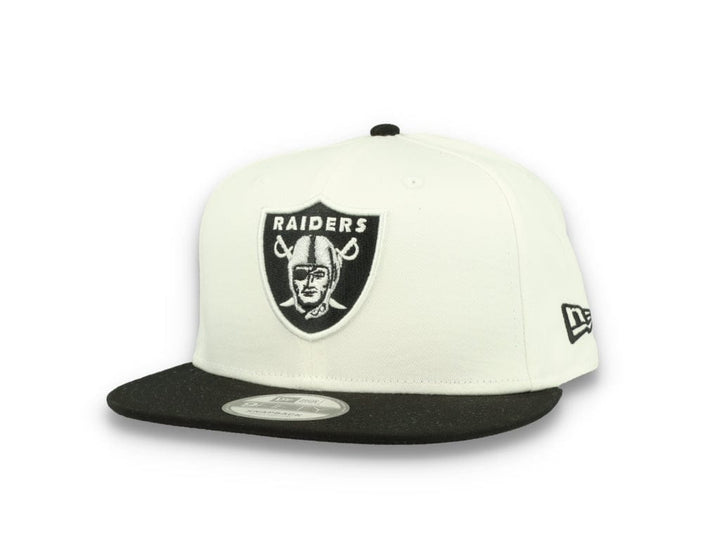 9FIFTY White Crown Patches Las Vegas Raiders Optic White - LOKK
