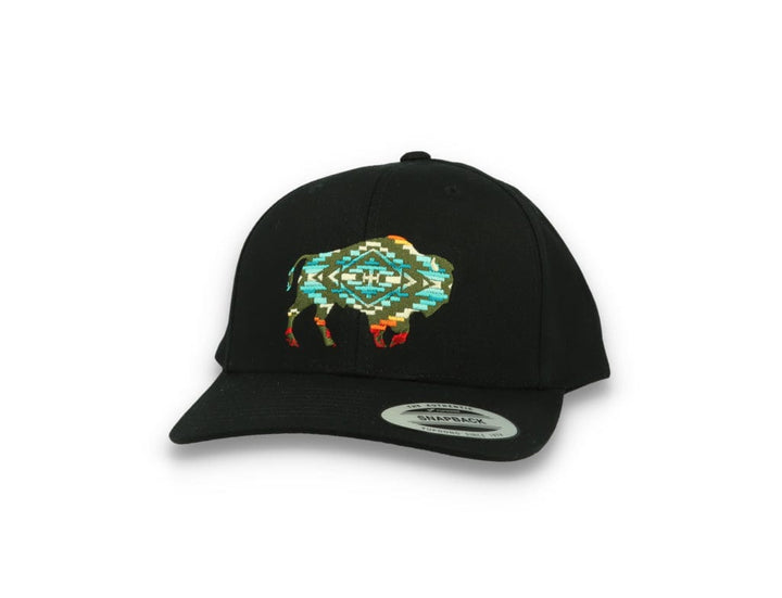 Pendleton Buffalo Embroidered Cap Black - LOKK