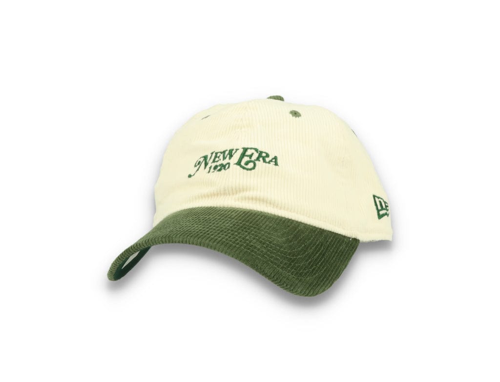 9TWENTY Ne Contrast Cord New Era White/Green - LOKK