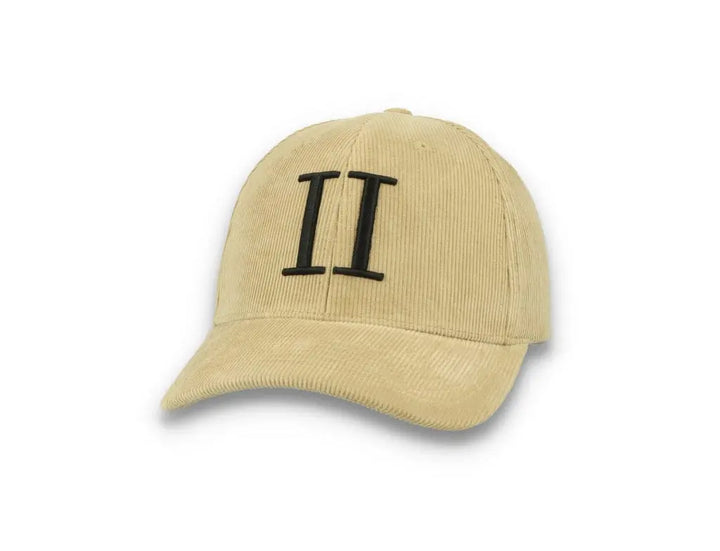 Encore Corduroy Baseball Cap Dark Sand/Black - LOKK