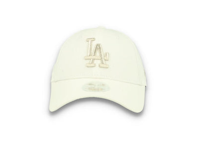 9FORTY Womens Metallic Logo LA Dodgers White