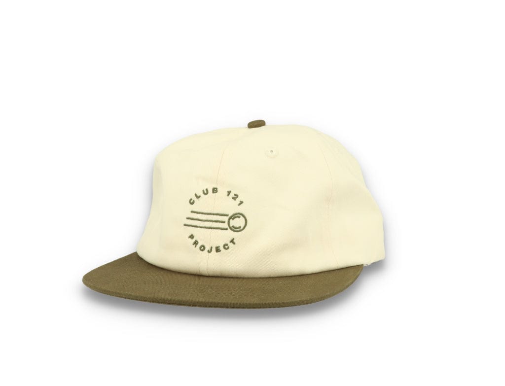 121 Mid Pro Hat Off White/Olive - LOKK