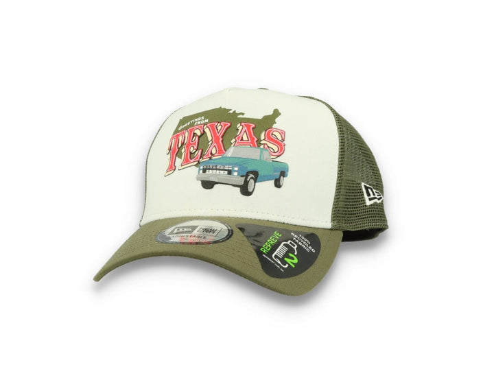 Trucker Cap Us State Wordmark Trucker New  New Olive - LOKK