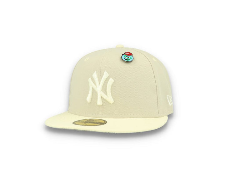 59FIFTY MLB WS Pin New York Yankees Beige - LOKK