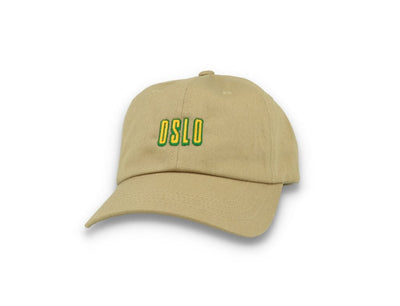 OSLO Dad Cap Khaki/Green/Yellow