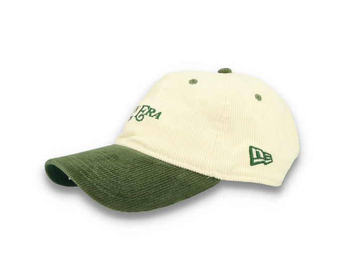 9TWENTY Ne Contrast Cord New Era White/Green - LOKK