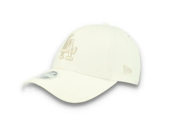 9FORTY Womens Metallic Logo LA Dodgers White - LOKK