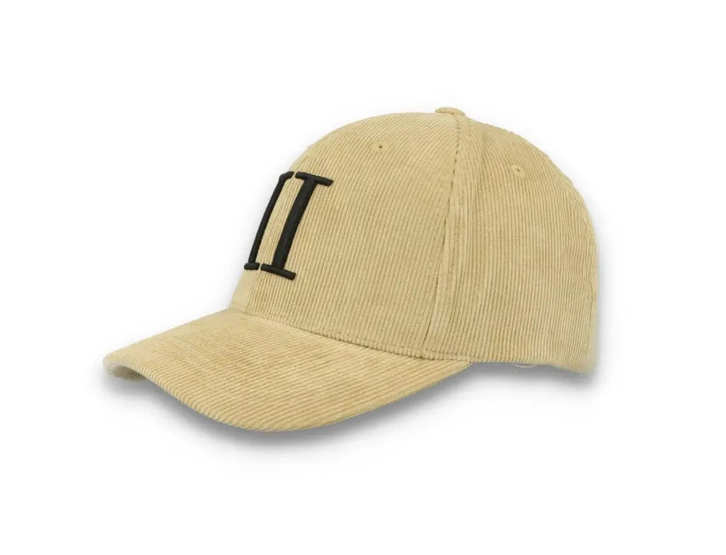Encore Corduroy Baseball Cap Dark Sand/Black - LOKK