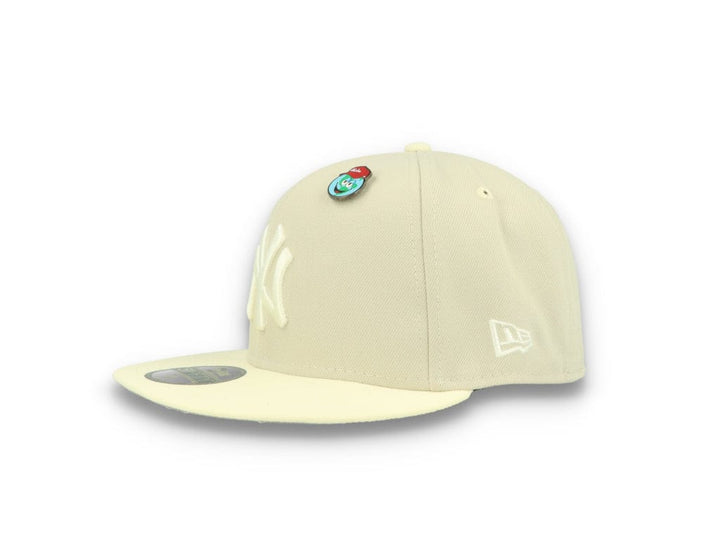 59FIFTY MLB WS Pin New York Yankees Beige - LOKK