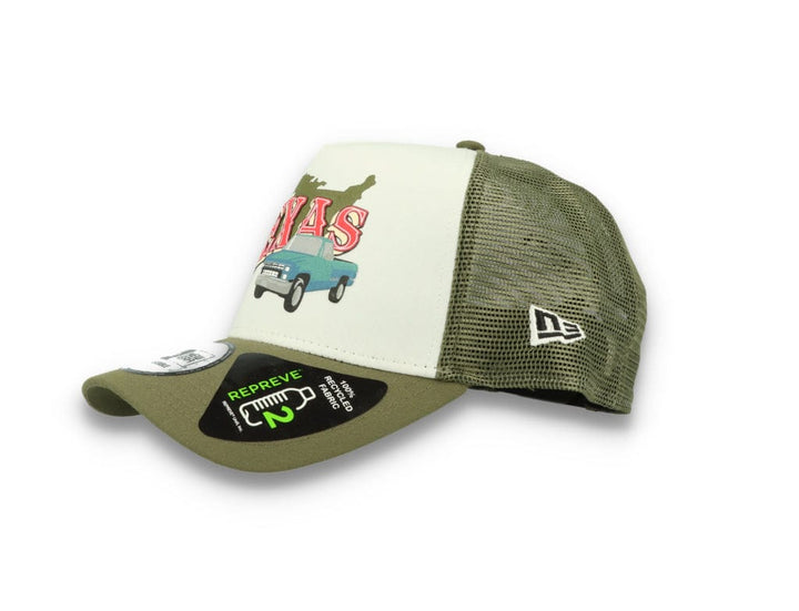 Trucker Cap Us State Wordmark Trucker New  New Olive - LOKK