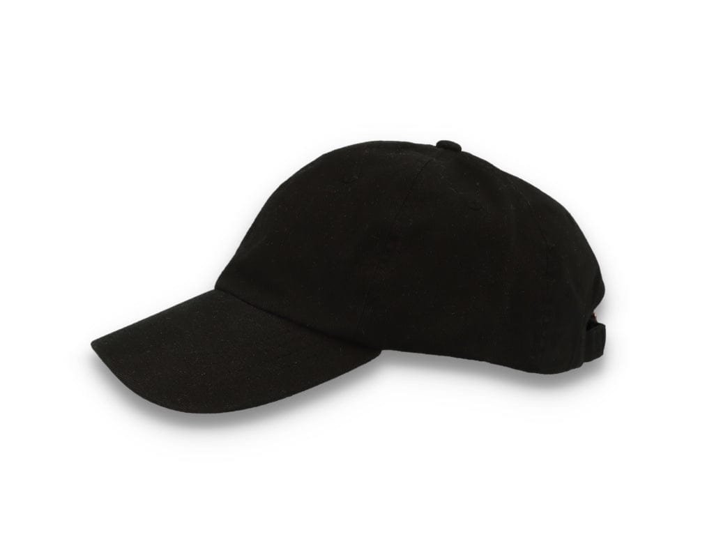 Organic Cotton Deep Cap Black