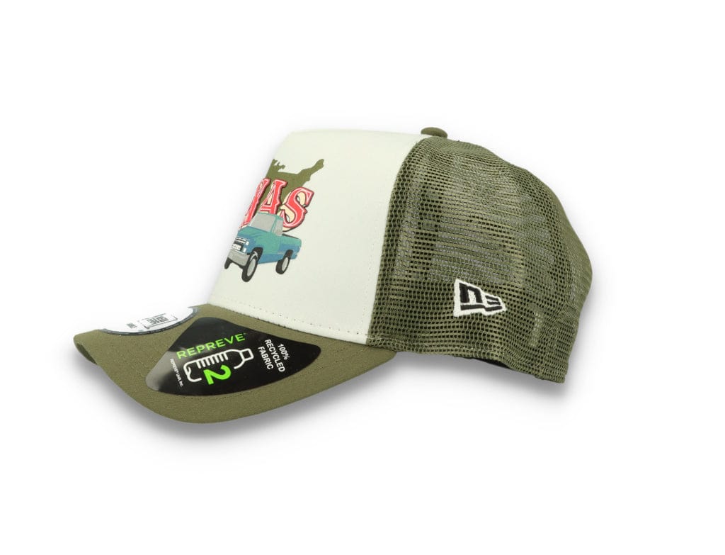 Trucker Cap Us State Wordmark Trucker New  New Olive - LOKK