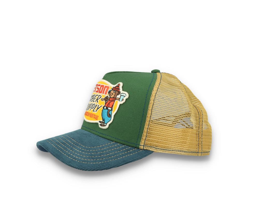 Trucker Cap Lumber Supply Denim/Green