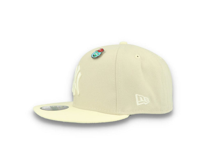59FIFTY MLB WS Pin New York Yankees Beige - LOKK