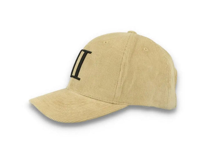 Encore Corduroy Baseball Cap Dark Sand/Black - LOKK