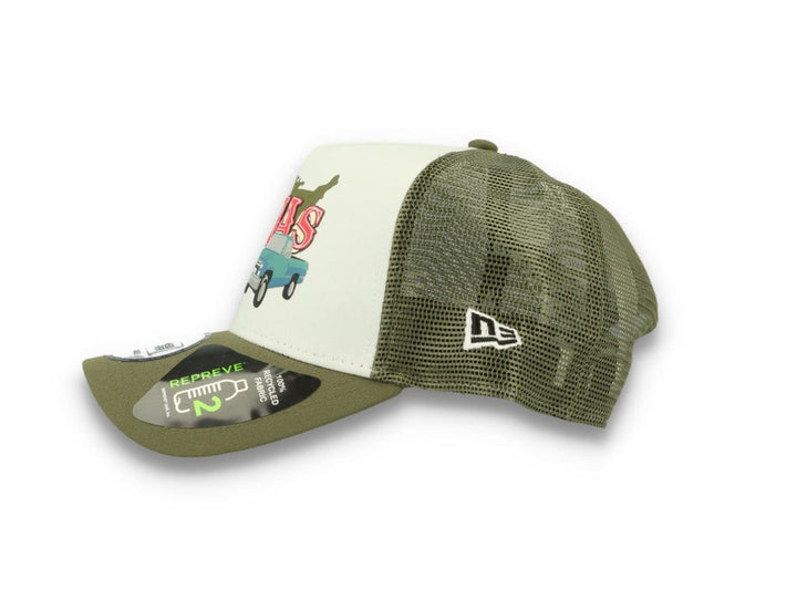 Trucker Cap Us State Wordmark Trucker New  New Olive - LOKK
