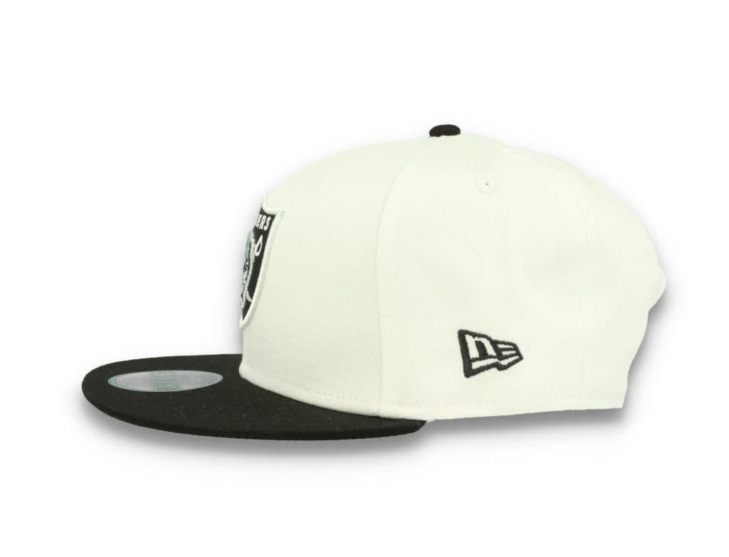 9FIFTY White Crown Patches Las Vegas Raiders Optic White - LOKK