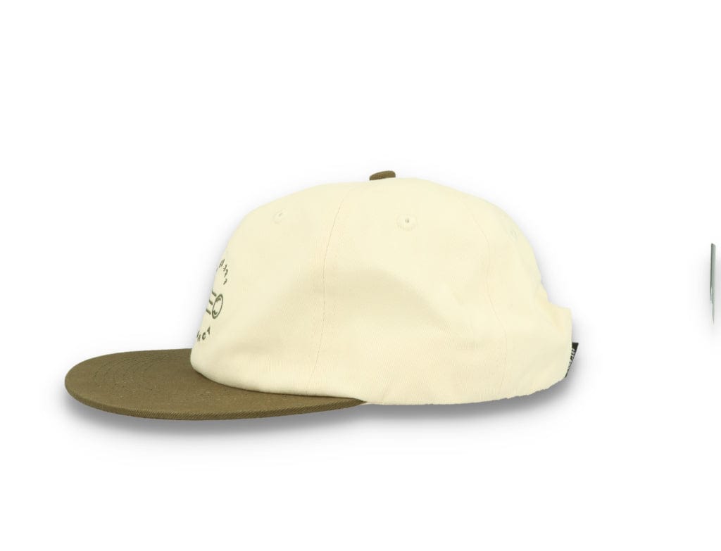 121 Mid Pro Hat Off White/Olive - LOKK