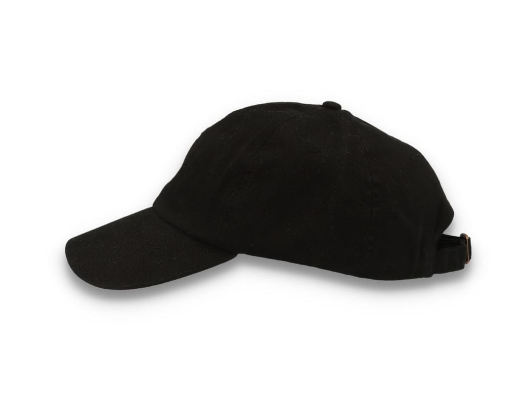 Organic Cotton Deep Cap Black