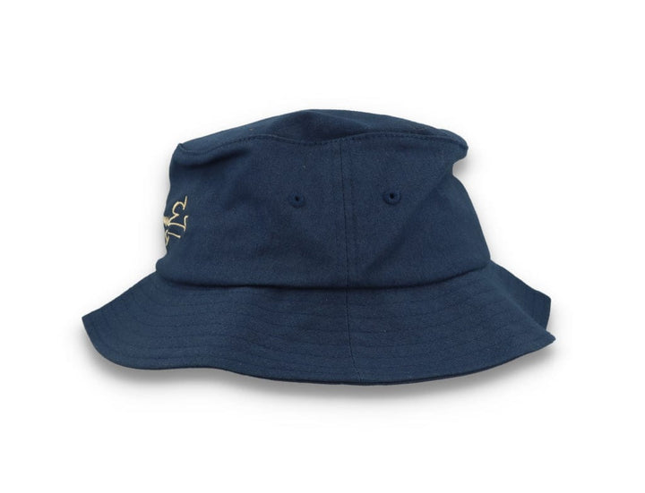 Skinny E Bucket Hat Navy/Stone - LOKK