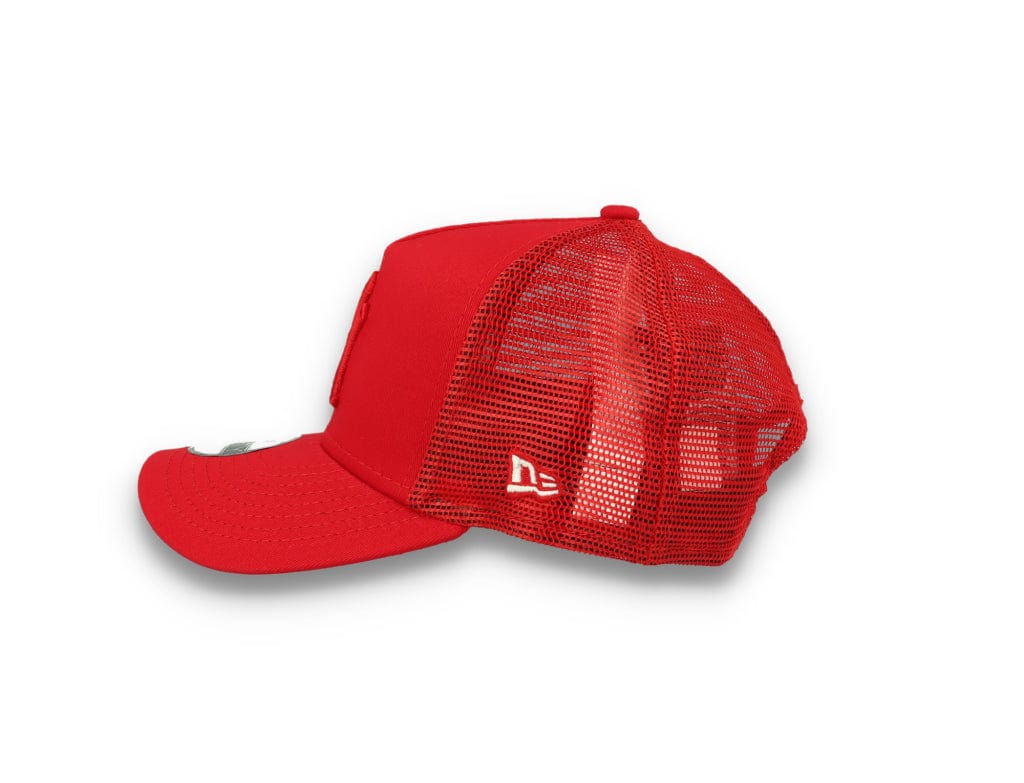 Kids Tonal Mesh Trucker New York Yankees  Scarlet/Scarlet - LOKK